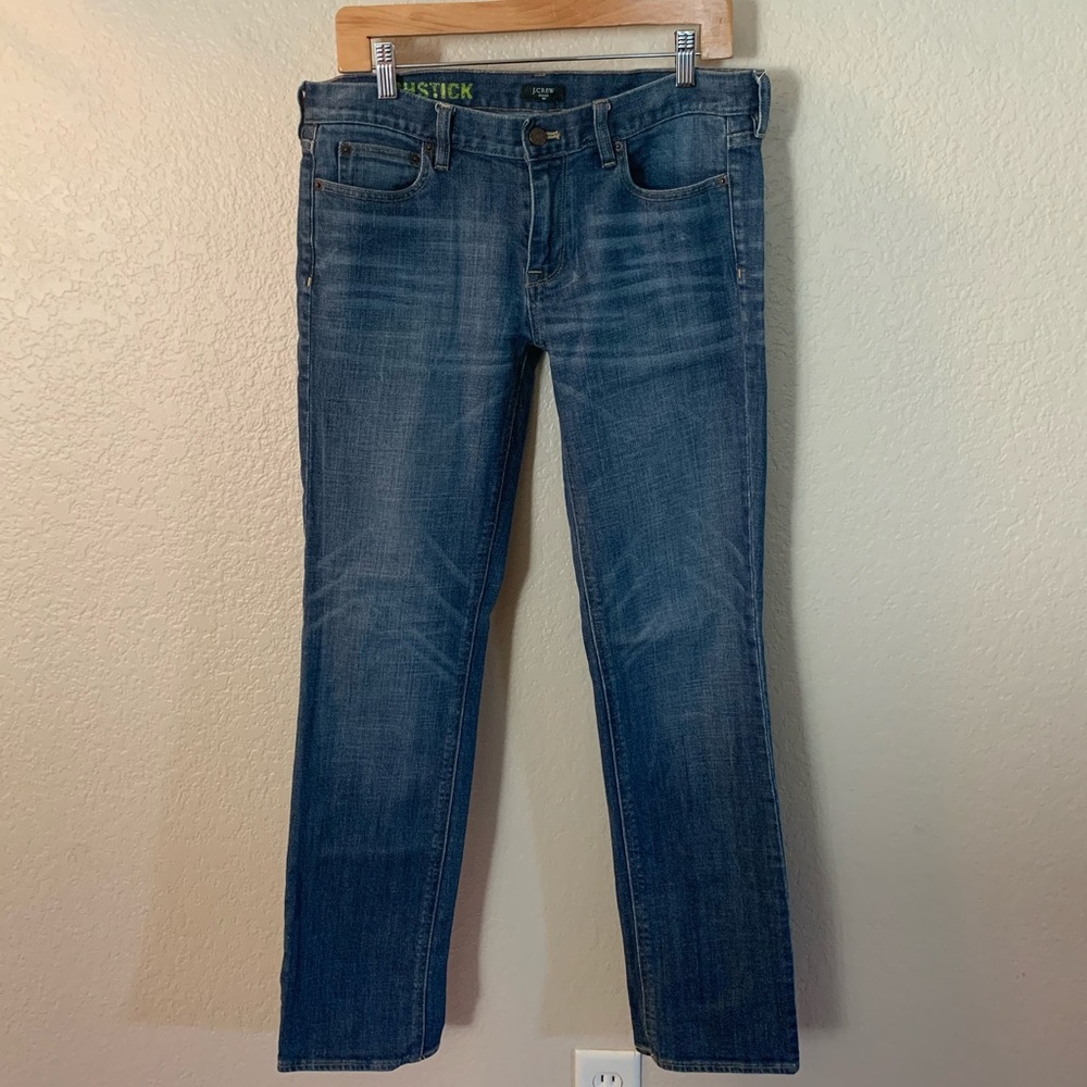 J. Crew Stretch Matchstick Jeans 30